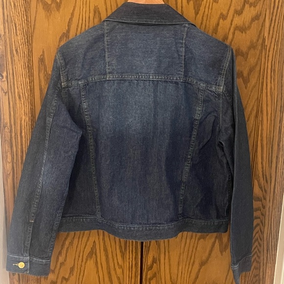 Michael Kors Dark Wash Denim Jacket - Picture 2 of 9